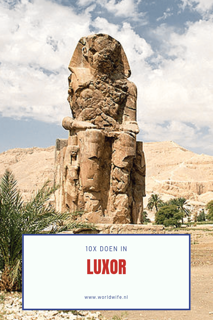 10x doen in Luxor, Egypte