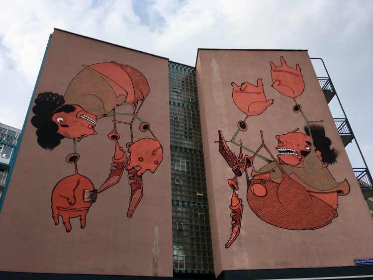 Street art in Rotterdam