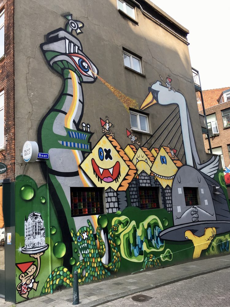 Street art in Rotterdam