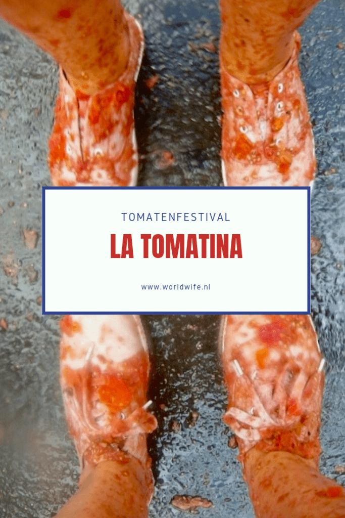 Tomatenfestival la Tomatina #Valencia #Buñol #Spanje