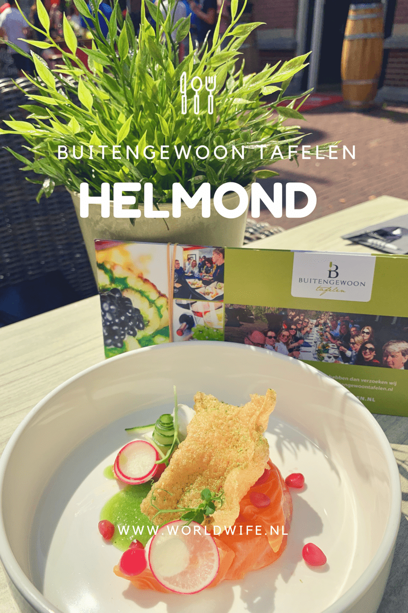 Ga buitengewoon tafelen tijdens Culinair Helmond #Helmond #Nederland #buitengewoontafelen