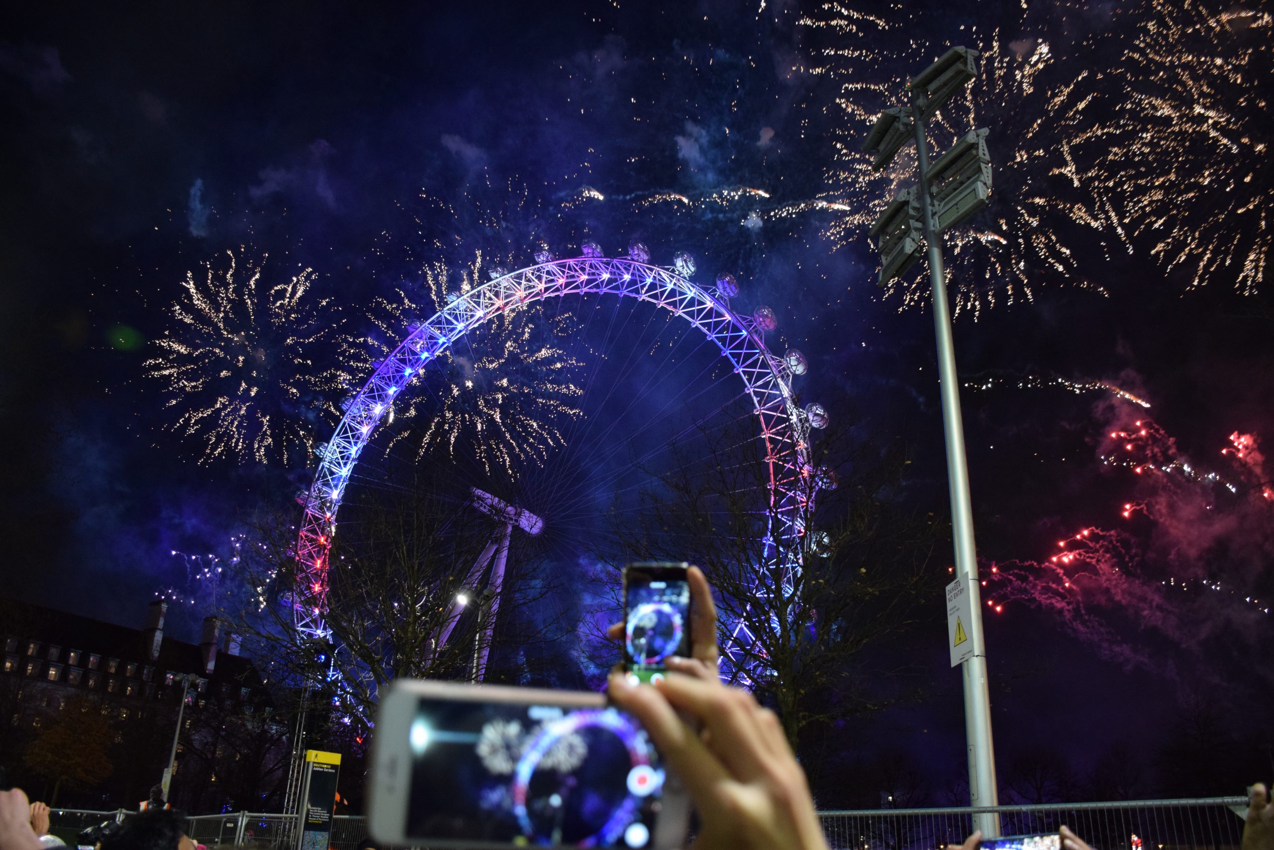 Vier oud en nieuw in Londen