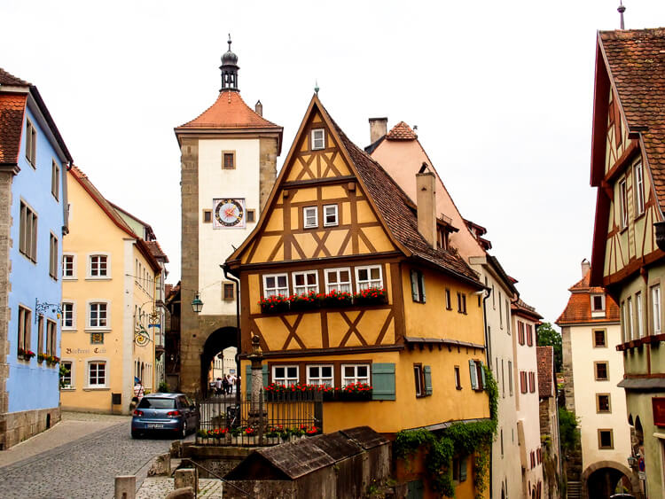 Rothenburg ab der Tauber, Romantischer Strasse, Duitsland