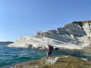 Scala dei Turchi, oftewel Turkse Trappen in Realmonte op Sicilië, Italië