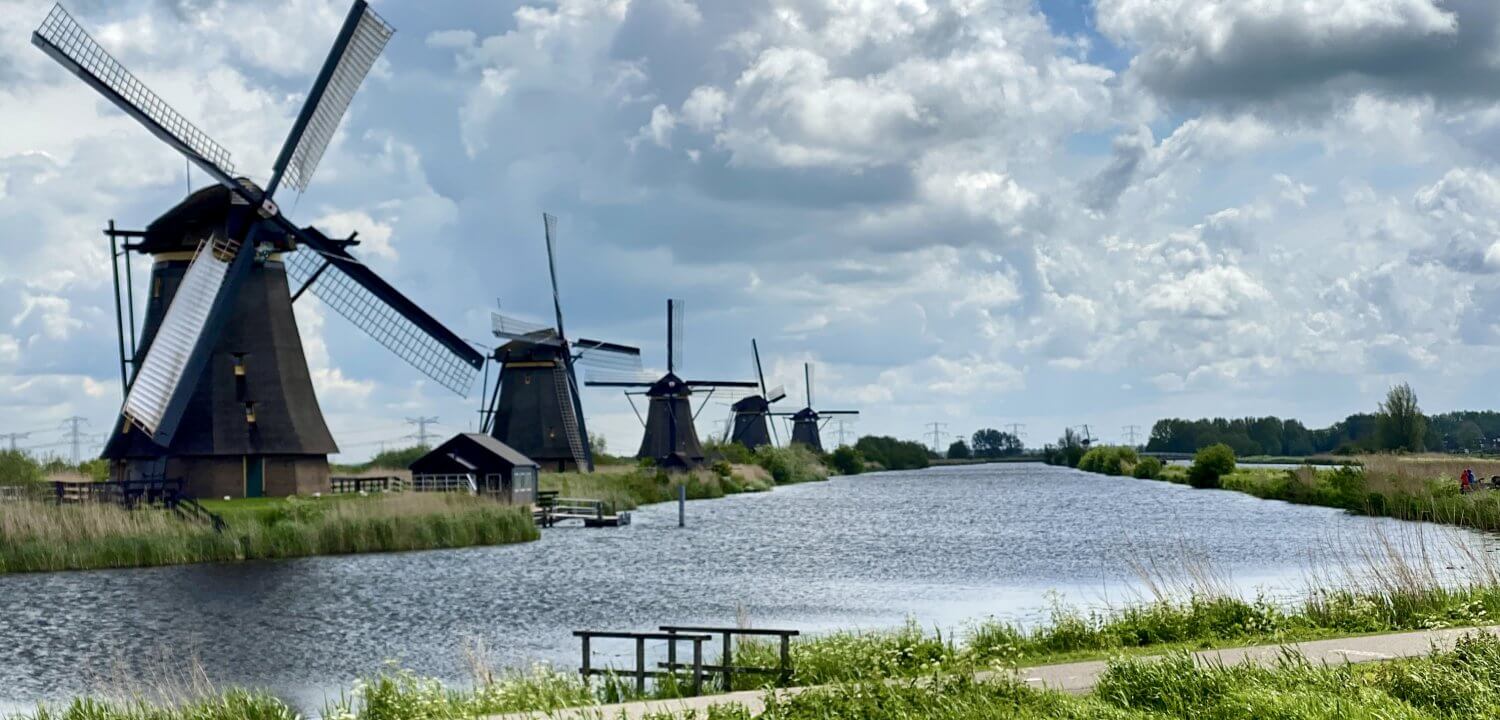 Met de waterbus naar Kinderdijk