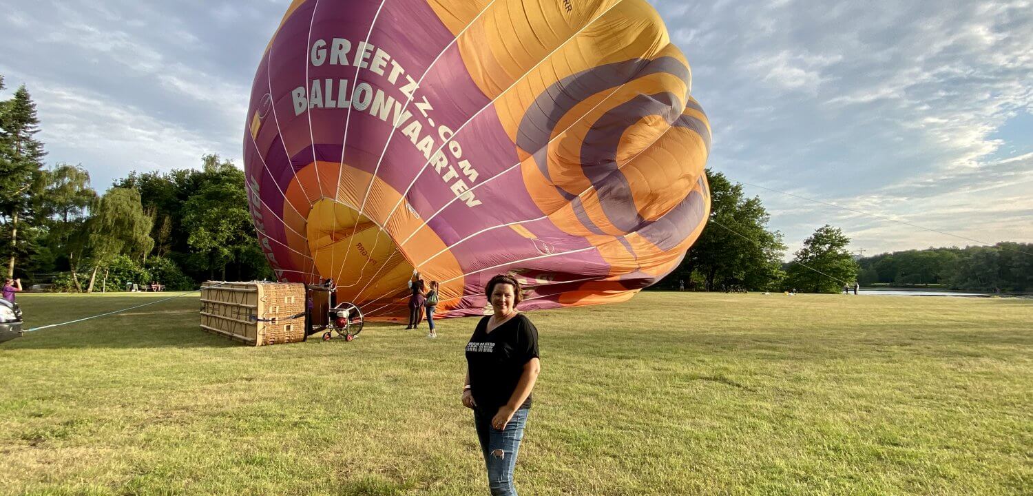 Ballonvaren boven Eindhoven met Greetzz