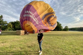 Ballonvaren boven Eindhoven met Greetzz