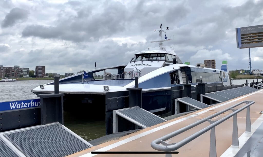 Waterbus Rotterdam Dordrecht Kinderdijk