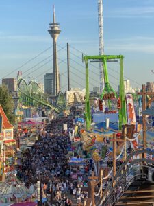 Rheinkirmes Düsseldorf, de grootste kermis van Duitsland