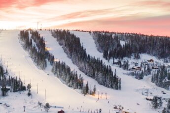 Wintersport in Zweden