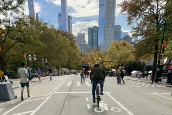 Zeker doen als je in New York bent: fietsen in Central Park.