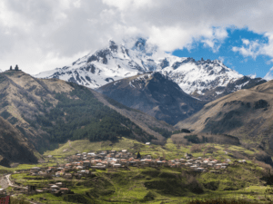 Kazbegi is een van de mooiste regio's in Georgië.