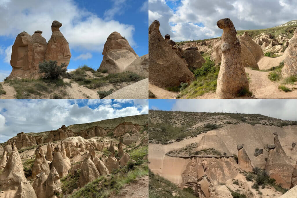 Imagination Valley, Dervent Valley, Fantasy Valley Cappadocië Turkije.