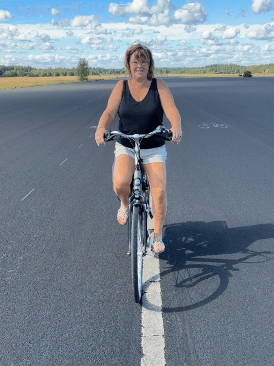 Fietsen op Park Vliegbasis Soesterberg.