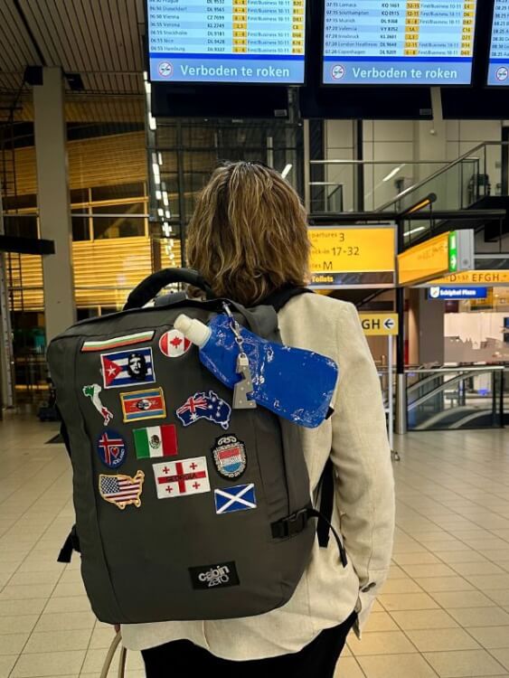 De ideale rugzak voor reizen met handbagage.